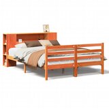  s regalom za knjige bez madraca 135 x 190 cm od borovine | shoptok.hr