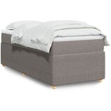 Maison Chic Box spring postelja - Vzmetna postelja z vzmetnico taupe 100x200 cm blago SL23082, (21880510) | Shoptok.si