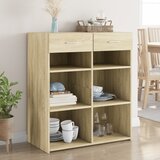 The Living Store Komoda sonoma hrast 80x42,5x93 cm inženirski les - Komoda, (21496215) Cene