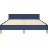  Okvir za krevet bez madraca plavi 140 x 200 cm od tkanine | Eponuda.com