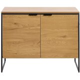 Unique Furniture Komoda v hrastovem dekorju v naravni barvi 104,5x80x45 cm Cesura – Cene