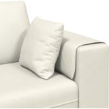  Baršunasta sofa s jastukom s jastukom Krem 208 cm Baršun | shoptok.hr