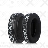 INF Nadomestne ušesne blazinice za HyperX Cloud 2 - zračne ušesne blazine iz ledene svile (bel napis), (22105223) | Shoptok.si