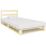  Posteljni okvir iz palet trdna borovina 100x200 cm, (20606399) Cene