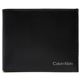 Calvin Klein Velika moška denarnica Ck Smooth Bifold 5Cc W/Coin K50K512076 Črna