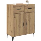 vidaXL Kreveta hrast artisan 34 x 69.5 x 90 cm Konstruirano drvo | shoptok.hr