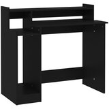  Radni stol s LED svjetlima crni 97x45x90 cm konstruirano drvo | shoptok.hr