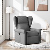 Maison Chic Naslanjač - Relax naslanjač iz temno sivega blaga, (22061488) | Shoptok.si