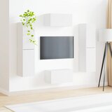  Set TV komoda 6 pcs Bijelo Konstruirano drvo | Eponuda.ba
