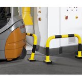 Black Bull Odbojni zaščitni lok, jeklo, Ø 76 mm, za uporabo na prostem, VxŠ 1240 x 1000 mm | Shoptok.si