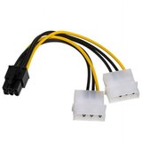 Fast_Asia Adapter za napajanje VGA 6 pina na 2 x Molex | ePonuda.com