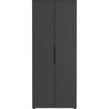 Germania Antracitno siva garderobna omara 81x197 cm Mailand – Cene