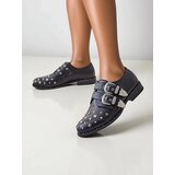 Resti Women's low shoes with studs and buckles Goffel | Shoptok.si