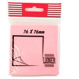 Lioner blokčić za samolepljive poruke 75x75 L, Roze cene