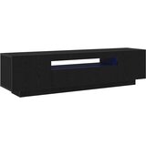 TV ormar Crna 160 x 35 x 40 cm Konstruirano drvo | Eponuda.ba