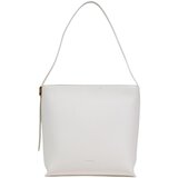 Coccinelle C-Me Lock ženska kožna torba 26x30x12 cm bijela Cijene