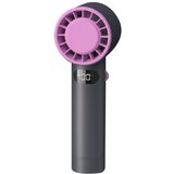 INF Ročni ventilator z visoko hitrostjo in digitalnim zaslonom - termoelektrično hlajenje, nastavljivo 100 hitrosti, 1200 mAh, LED zaslon, zložljiva sp, (5000286501) | Shoptok.si