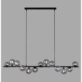 SCHÖNER WOHNEN 14504-18 - led luster na sajli dubai 13xG9/3W/230V crna/zadimljena | Eponuda.com