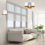  Plafonski luster ARDEN 3xE27/60W/230V bela/zlatna | Eponuda.com