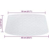  za božićno drvce bijela Ø65x23 cm plastika | shoptok.hr