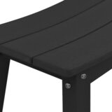 vidaXL barske stolice 6 kom crne hdpe | shoptok.hr