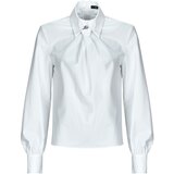 Karl Lagerfeld Topi & Bluze TIE BLOUSE Bela | Shoptok.si