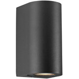 Nordlux Spoljna zidna svetiljka CANTO 2xGU10/28W/230V IP44 crna | Eponuda.com
