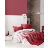 Lessentiel Maison Ranforce set posteljine Puanline, 200x220cm, Crveno-bijela | Eponuda.ba