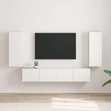 vidaXL TV zidni ormar 2 pcs Bijelo 30 x 31 x 80 cm Konstruirano drvo | shoptok.hr