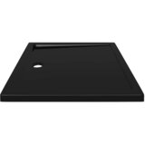  Pravokutna ABS tuš-kada crna 80 x 90 cm | shoptok.hr