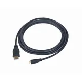 HDMI-M/micro HDMI-M kabl 1.8 m tip A (Standardni) HDMI tip D (Mikro), Crni