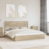 s od storage Sonoma hrast 180 x 200 cm Konstruirano drvo | shoptok.hr