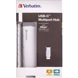 Verbatim usb-c multiport hub 4 x usb 3.2 GEN.1 | Shoptok.si