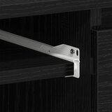  Stol s ladicama Crni hrast 140 x 50 x 76 cm Konstruirano drvo | shoptok.hr