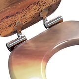  Toaletni pokrov s tiho zaporo Oranžna 44 x 38 cm MDF plošča, (5000208010) | Shoptok.si