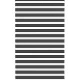 vidaXL idaXL Zebra senčilo črna 145x200 cm tkanina širina 140,9 cm poliester Cene