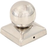  Poklopci za stupove 6 kom kuglasti čelični 71 x 71 mm | Eponuda.com