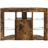  Kotni LED TV ormar 100x40x68cm Dimljeni hrast Konstruirano drvo | shoptok.hr