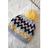 Kesi Women's cap Laila K283 dark gray+yellow | shoptok.hr
