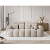 ELTAP Bež sklopiva sofa od bouclé tkanine 256 cm Cotonn – | shoptok.hr
