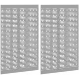 PANEL za alate 2 pcs Siva 100 x 1 x 80 cm | shoptok.hr