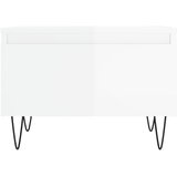 Stolići za kavu 2 kom sjajni bijeli 50 x 46 x 35 cm drveni | shoptok.hr