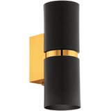 Eglo passa zidna/2, led, gu10, 2x3,3w, zlatna/crna 2R49M94 | Eponuda.com