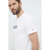 Tommy Hilfiger Bombažna kratka majica moška, bež barva, MW0MW34429