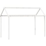  Visoki krevet s krovom bijeli 75 x 190 cm od masivne borovine | Eponuda.com