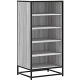 Maison Chic Regal za čevlje - Polica za čevlje siva sonoma 48x38x97,5 cm inženirski les, (21777781) Cene