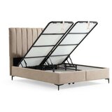 Hanah home bračni krevet lisa 160 x 200 beige | ePonuda.com