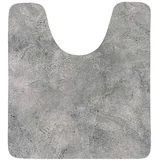 WC preproga Urban Concrete (Do x Š: 50 x 45 cm, Siva)