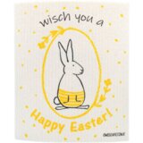 OWOSCHFETZN Spužvasta krpa "Happy Easter Bunny Fanny" - Narančasta | shoptok.hr
