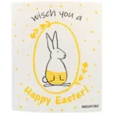 Spužvasta krpa "Happy Easter Bunny Fanny" - Narančasta